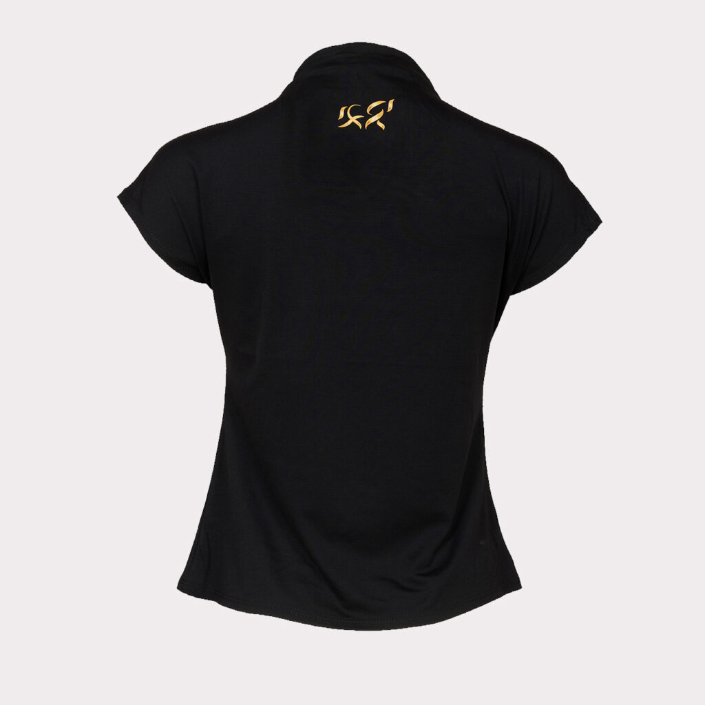 Black Turtleneck T-shirt, dettaglio