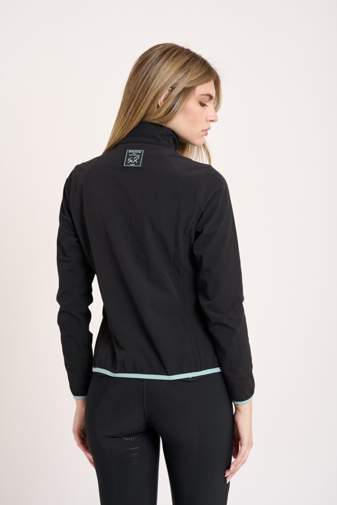 Black Robin-Blue Bomber Jacket, immagine 3