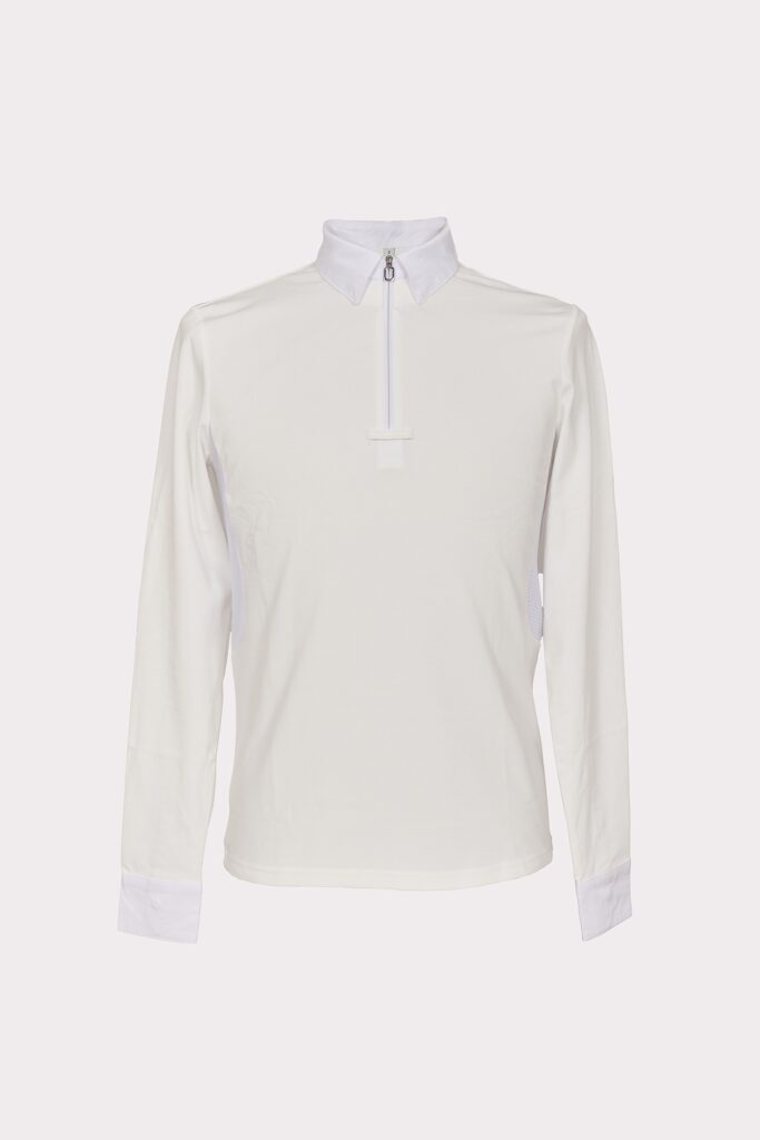 Competition withe shirt, dettaglio