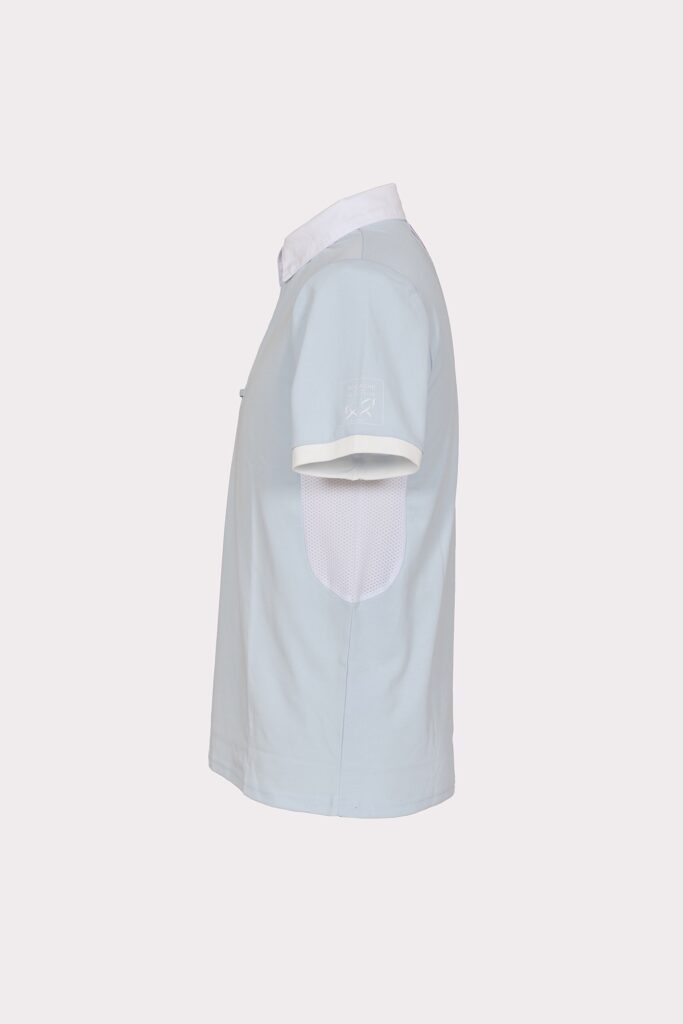 Half-sleeved sky blue competition shirt, immagine 3