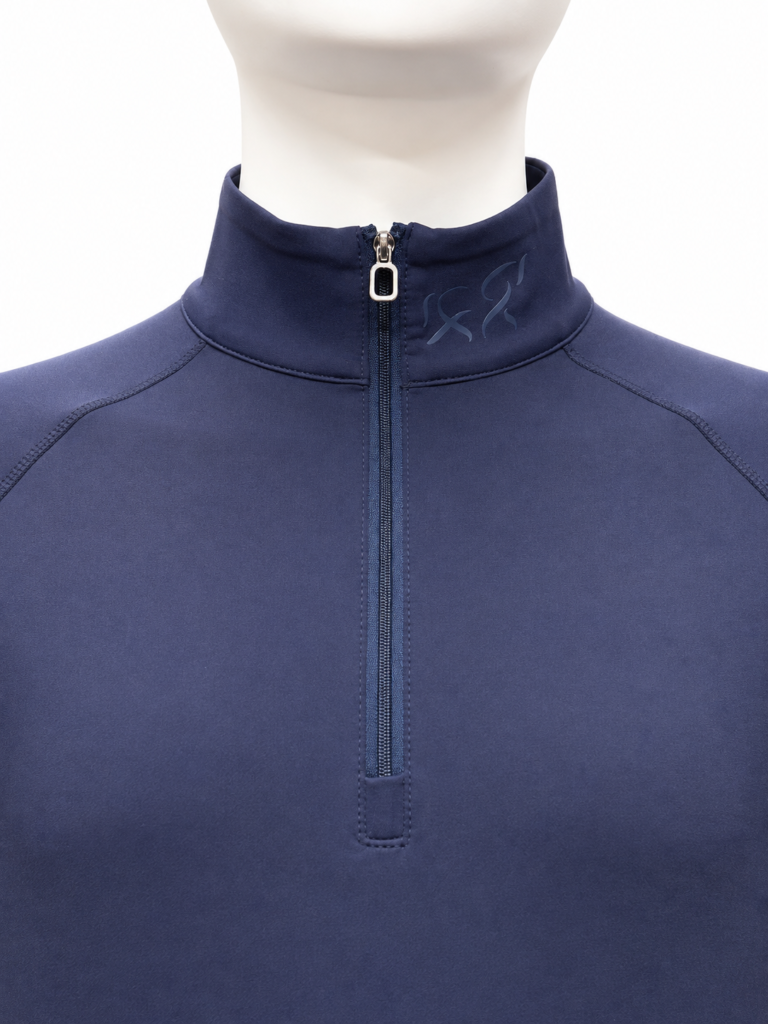 Navy Blue Half Zip Man’s Layer, immagine 3