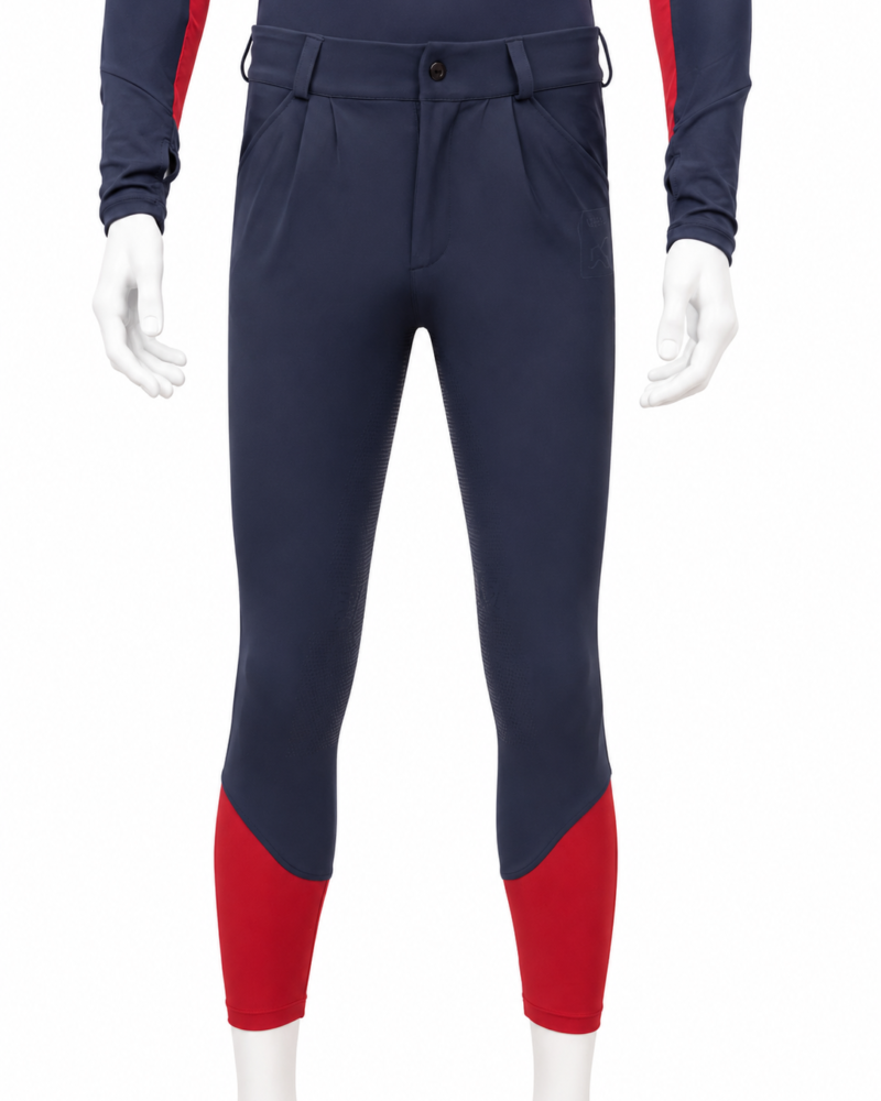 Blue and Red Training pants