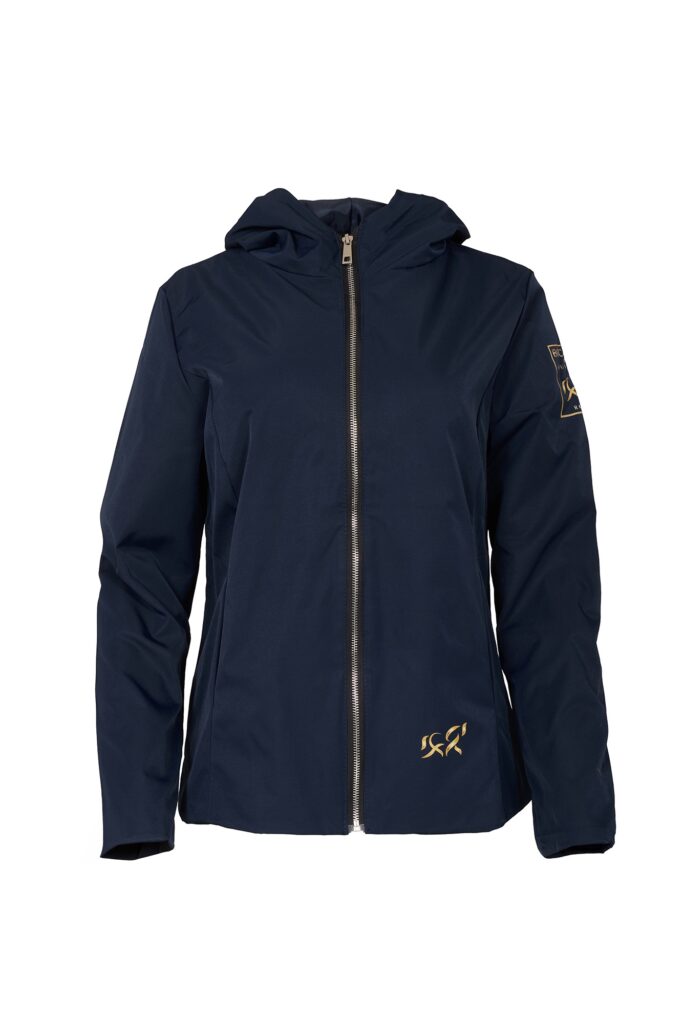 Navy Zip-Up Hoodie Windbreaker, dettaglio