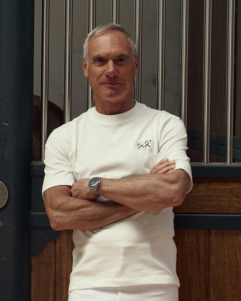 Men’s cotton riding t-shirt
